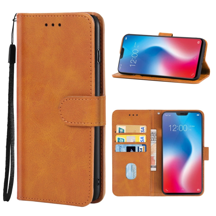 Leather Phone Case, For Wiko Wim Lite, For Wiko Y61, For Xiaomi Mi Mix 3 5G, For vivo V9, For Blackview A60 Pro, For Sony Ericsson Xperia 10 II, For ZTE Blade V10, For ZTE nubia Red Magic 3