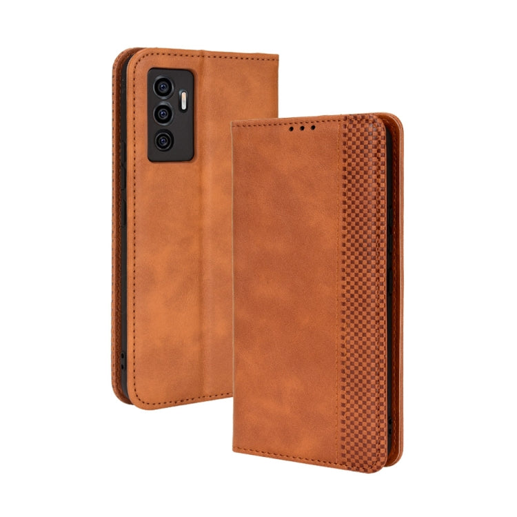 Magnetic Buckle Retro Texture Leather Phone Case, For vivo S10e / V23e 4G / 5G, For vivo Y15s 2021 / Y15a, For Infinix Hot 11, For Infinix Note 11 Pro, For Doogee S96 Pro, For Nokia X100 / X10 / X20, For Oukitel K9 Pro, For Ulefone Armor 8