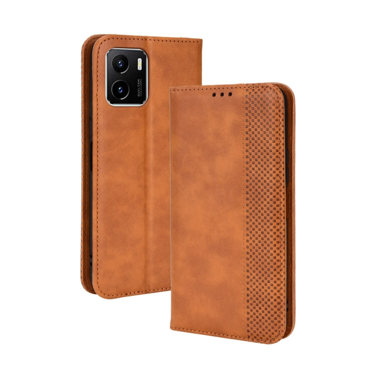 Magnetic Buckle Retro Texture Leather Phone Case, For vivo S10e / V23e 4G / 5G, For vivo Y15s 2021 / Y15a, For Infinix Hot 11, For Infinix Note 11 Pro, For Doogee S96 Pro, For Nokia X100 / X10 / X20, For Oukitel K9 Pro, For Ulefone Armor 8