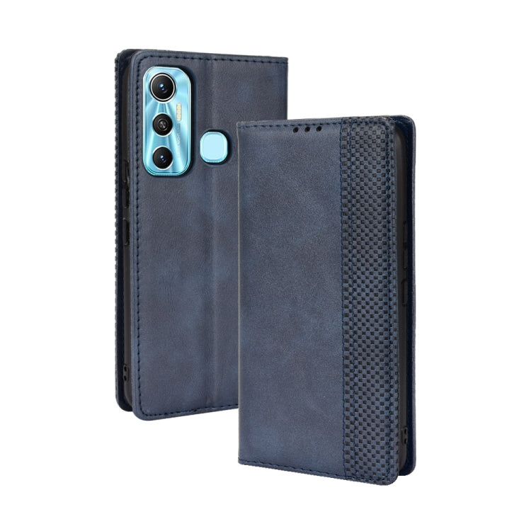 Magnetic Buckle Retro Texture Leather Phone Case, For vivo S10e / V23e 4G / 5G, For vivo Y15s 2021 / Y15a, For Infinix Hot 11, For Infinix Note 11 Pro, For Doogee S96 Pro, For Nokia X100 / X10 / X20, For Oukitel K9 Pro, For Ulefone Armor 8