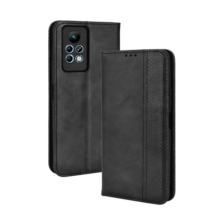 Magnetic Buckle Retro Texture Leather Phone Case, For vivo S10e / V23e 4G / 5G, For vivo Y15s 2021 / Y15a, For Infinix Hot 11, For Infinix Note 11 Pro, For Doogee S96 Pro, For Nokia X100 / X10 / X20, For Oukitel K9 Pro, For Ulefone Armor 8