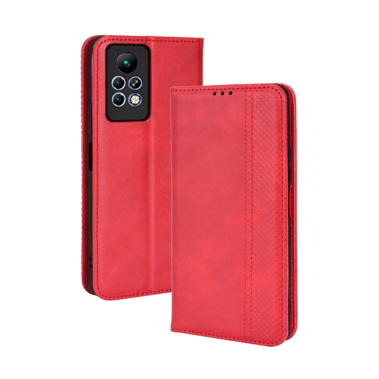 Magnetic Buckle Retro Texture Leather Phone Case, For vivo S10e / V23e 4G / 5G, For vivo Y15s 2021 / Y15a, For Infinix Hot 11, For Infinix Note 11 Pro, For Doogee S96 Pro, For Nokia X100 / X10 / X20, For Oukitel K9 Pro, For Ulefone Armor 8