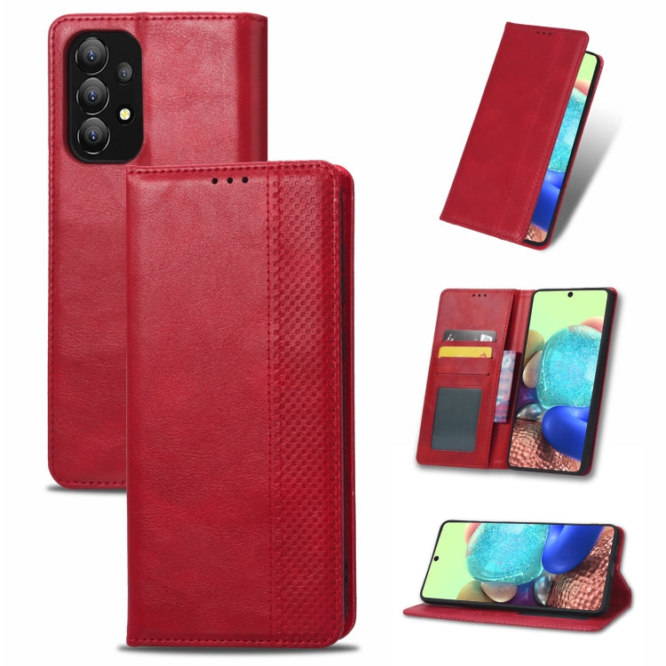 Magnetic Buckle Retro Texture Leather Phone Case, For Samsung Galaxy A73 5G, For Samsung Galaxy A03 Core, For Samsung Galaxy S22 Ultra 5G, For Sharp Aquos Wish, For Xiaomi 12, For OnePlus 10 Pro 5G, For Umidigi A11s, For ZTE Libero 5G II