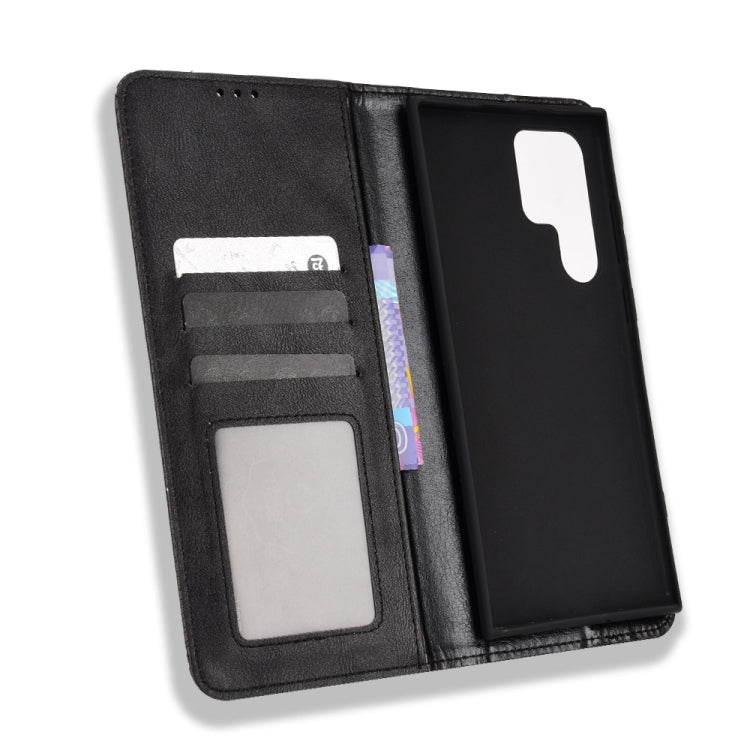 Magnetic Buckle Retro Texture Leather Phone Case
