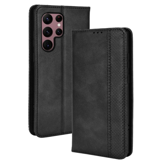 Magnetic Buckle Retro Texture Leather Phone Case