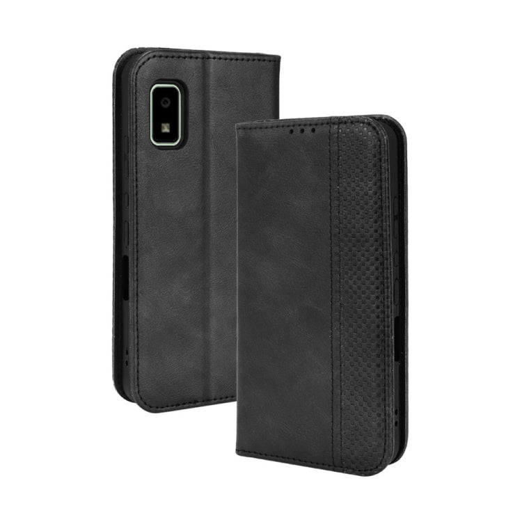 Magnetic Buckle Retro Texture Leather Phone Case, For Samsung Galaxy A73 5G, For Samsung Galaxy A03 Core, For Samsung Galaxy S22 Ultra 5G, For Sharp Aquos Wish, For Xiaomi 12, For OnePlus 10 Pro 5G, For Umidigi A11s, For ZTE Libero 5G II