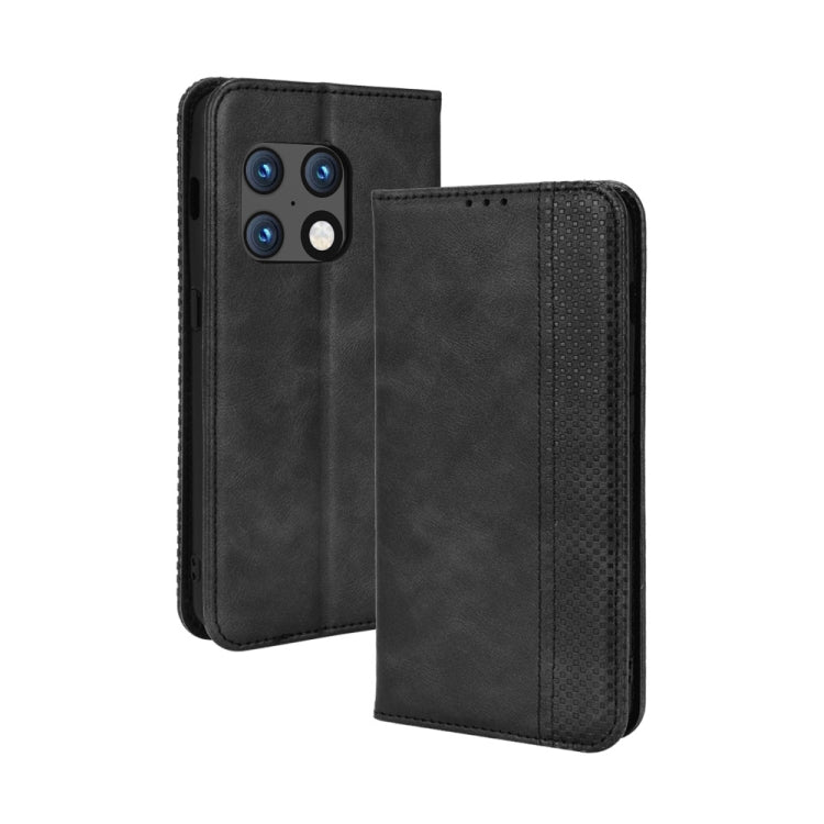 Magnetic Buckle Retro Texture Leather Phone Case