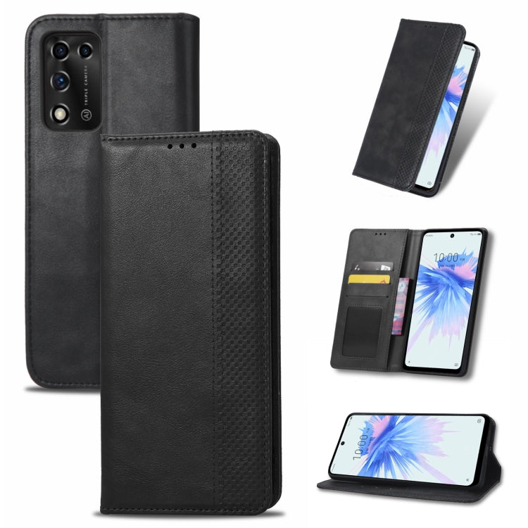 Magnetic Buckle Retro Texture Leather Phone Case, For Samsung Galaxy A73 5G, For Samsung Galaxy A03 Core, For Samsung Galaxy S22 Ultra 5G, For Sharp Aquos Wish, For Xiaomi 12, For OnePlus 10 Pro 5G, For Umidigi A11s, For ZTE Libero 5G II