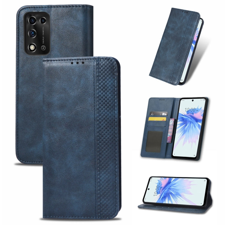 Magnetic Buckle Retro Texture Leather Phone Case, For Samsung Galaxy A73 5G, For Samsung Galaxy A03 Core, For Samsung Galaxy S22 Ultra 5G, For Sharp Aquos Wish, For Xiaomi 12, For OnePlus 10 Pro 5G, For Umidigi A11s, For ZTE Libero 5G II