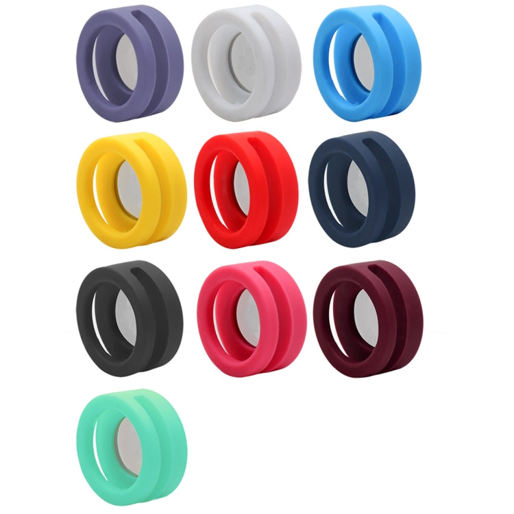 Pet Collar Anti-scratch Shockproof Silicone Case For AirTag, 35.9x35.9x19.2mm, 34.1x34.1x18.2mm, 34.1x34.1x17.2mm