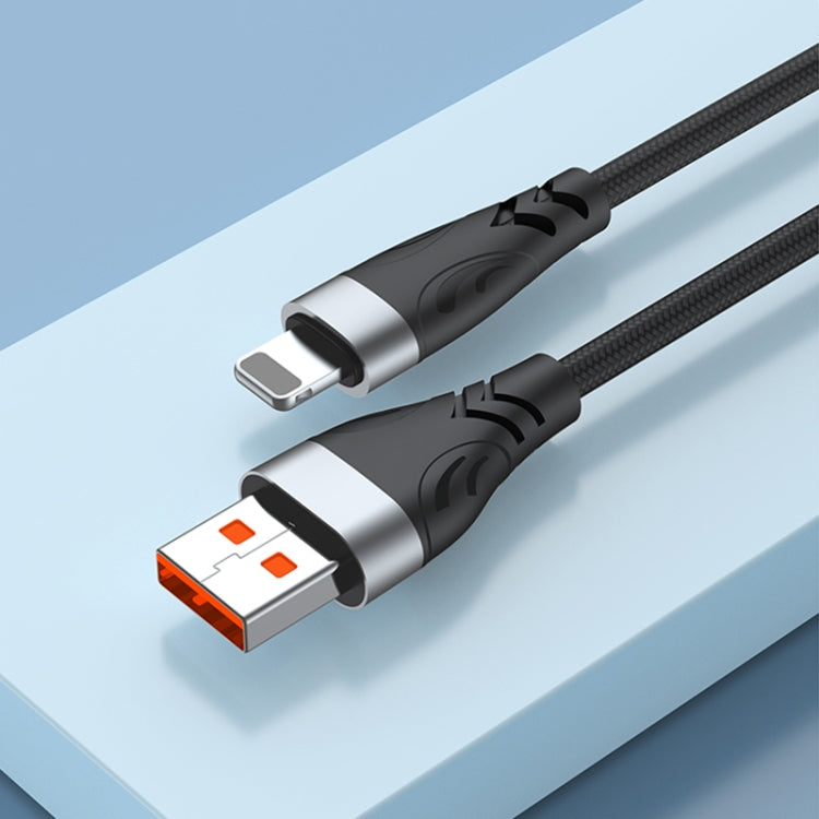 ADC-008 13W 2.6A USB to 8 Pin Fast Charge Data Cable, 1m, 2m