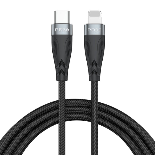 ADC-008 30W USB-C / Type-C to 8 Pin Fast Charge Data Cable, 1m, 2m