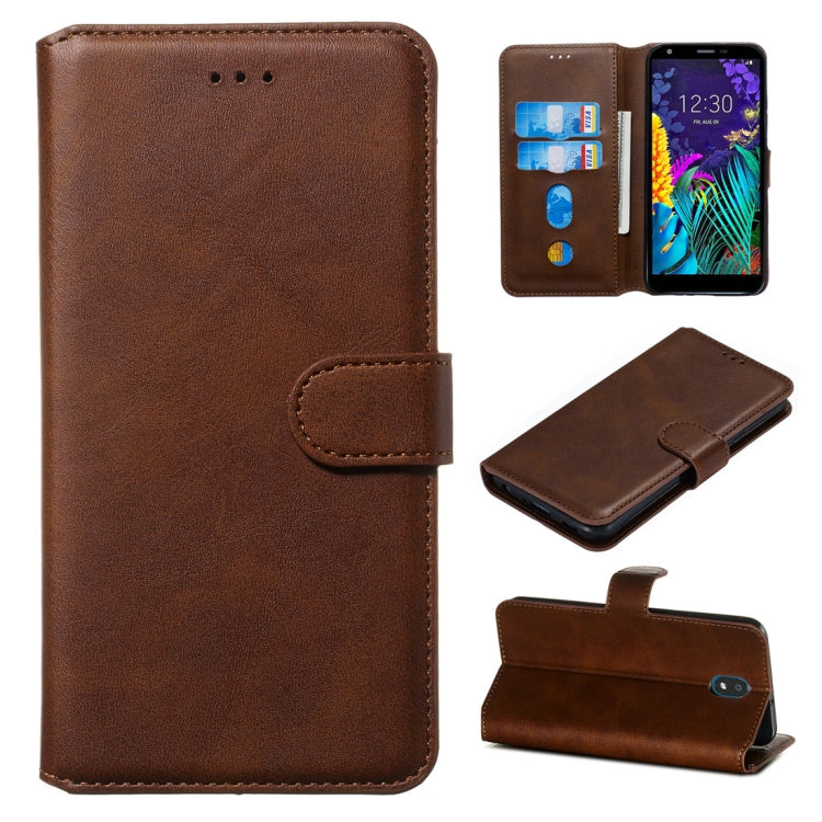 Classic Calf Texture Horizontal Flip PU Leather Case, with Holder & Card Slots & Wallet, For LG K40S, For Motorola Moto E6, For Motorola MOTO G8 / P40 Power / One Action, For Motorola Moto E6 Play, For Motorola Moto E6 Plus, For LG K30 (2019)