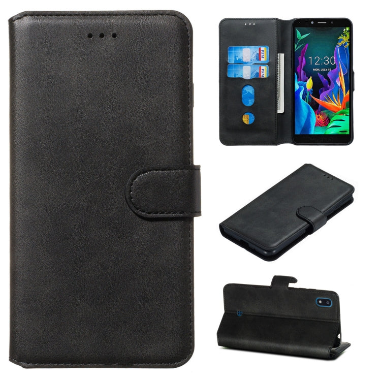 Classic Calf Texture Horizontal Flip PU Leather Case, with Holder & Card Slots & Wallet, For Motorola Moto G8 Plus, For Motorola Moto G8 Play / One Macro, For LG K20 (2019), For LG W30, For LG W10, For Nokia 6.2 / Nokia 7.2