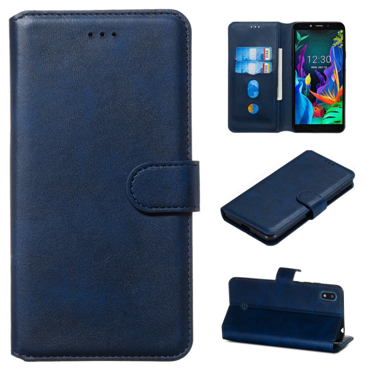 Classic Calf Texture Horizontal Flip PU Leather Case, with Holder & Card Slots & Wallet, For Motorola Moto G8 Plus, For Motorola Moto G8 Play / One Macro, For LG K20 (2019), For LG W30, For LG W10, For Nokia 6.2 / Nokia 7.2