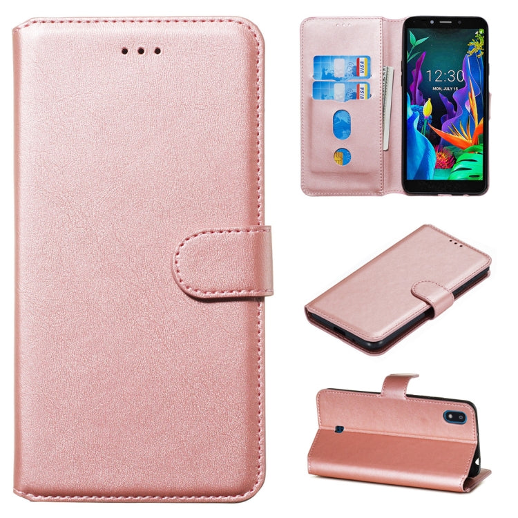 Classic Calf Texture Horizontal Flip PU Leather Case, with Holder & Card Slots & Wallet, For Motorola Moto G8 Plus, For Motorola Moto G8 Play / One Macro, For LG K20 (2019), For LG W30, For LG W10, For Nokia 6.2 / Nokia 7.2