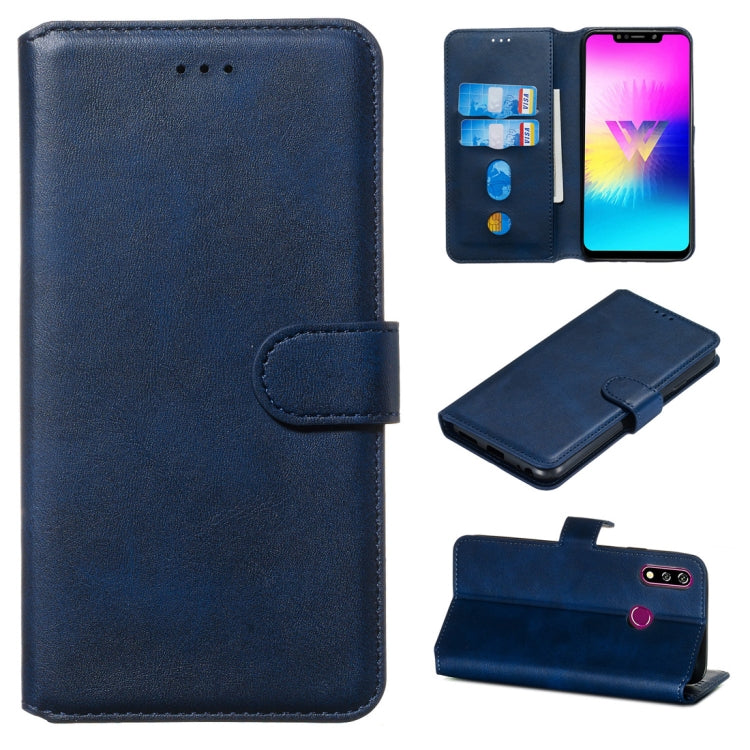 Classic Calf Texture Horizontal Flip PU Leather Case, with Holder & Card Slots & Wallet, For Motorola Moto G8 Plus, For Motorola Moto G8 Play / One Macro, For LG K20 (2019), For LG W30, For LG W10, For Nokia 6.2 / Nokia 7.2