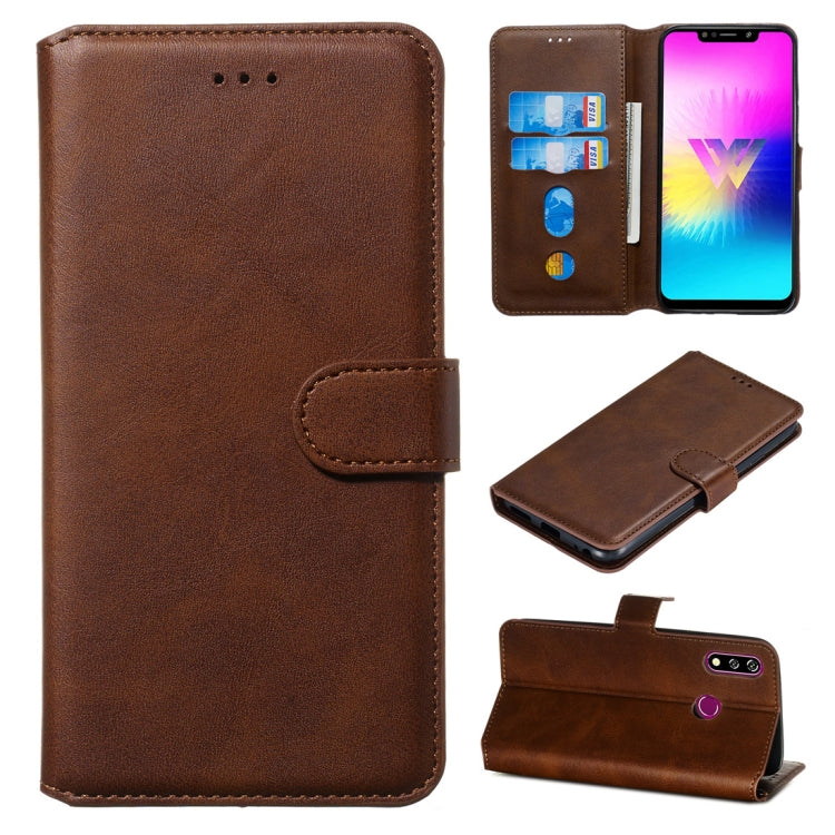 Classic Calf Texture Horizontal Flip PU Leather Case, with Holder & Card Slots & Wallet, For Motorola Moto G8 Plus, For Motorola Moto G8 Play / One Macro, For LG K20 (2019), For LG W30, For LG W10, For Nokia 6.2 / Nokia 7.2