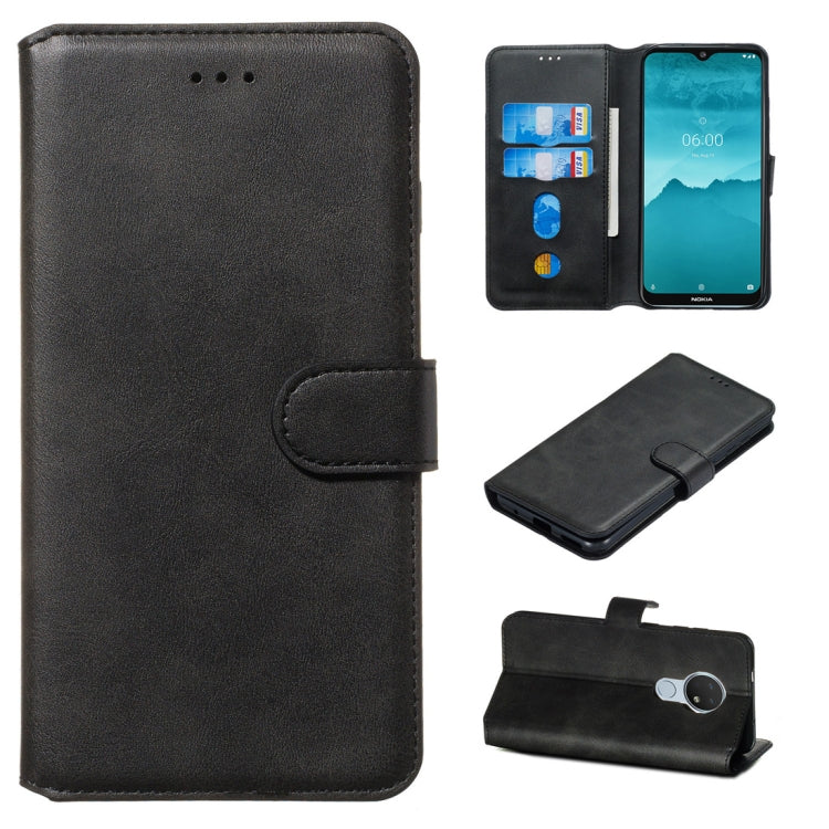 Classic Calf Texture Horizontal Flip PU Leather Case, with Holder & Card Slots & Wallet, For Motorola Moto G8 Plus, For Motorola Moto G8 Play / One Macro, For LG K20 (2019), For LG W30, For LG W10, For Nokia 6.2 / Nokia 7.2