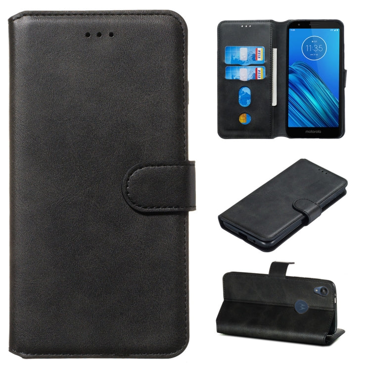 Classic Calf Texture Horizontal Flip PU Leather Case, with Holder & Card Slots & Wallet, For LG K40S, For Motorola Moto E6, For Motorola MOTO G8 / P40 Power / One Action, For Motorola Moto E6 Play, For Motorola Moto E6 Plus, For LG K30 (2019)