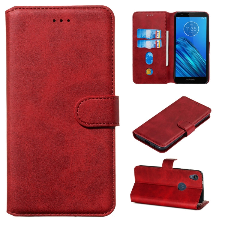 Classic Calf Texture Horizontal Flip PU Leather Case, with Holder & Card Slots & Wallet, For LG K40S, For Motorola Moto E6, For Motorola MOTO G8 / P40 Power / One Action, For Motorola Moto E6 Play, For Motorola Moto E6 Plus, For LG K30 (2019)