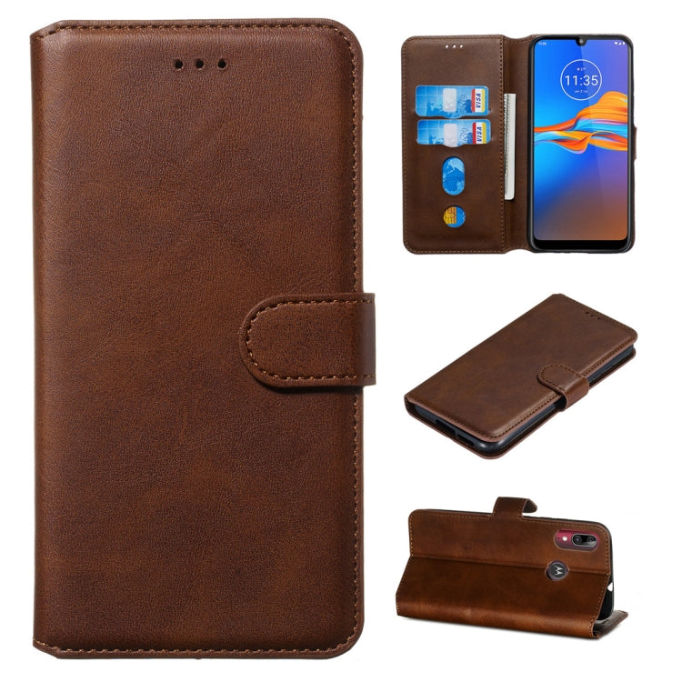 Classic Calf Texture Horizontal Flip PU Leather Case, with Holder & Card Slots & Wallet, For LG K40S, For Motorola Moto E6, For Motorola MOTO G8 / P40 Power / One Action, For Motorola Moto E6 Play, For Motorola Moto E6 Plus, For LG K30 (2019)