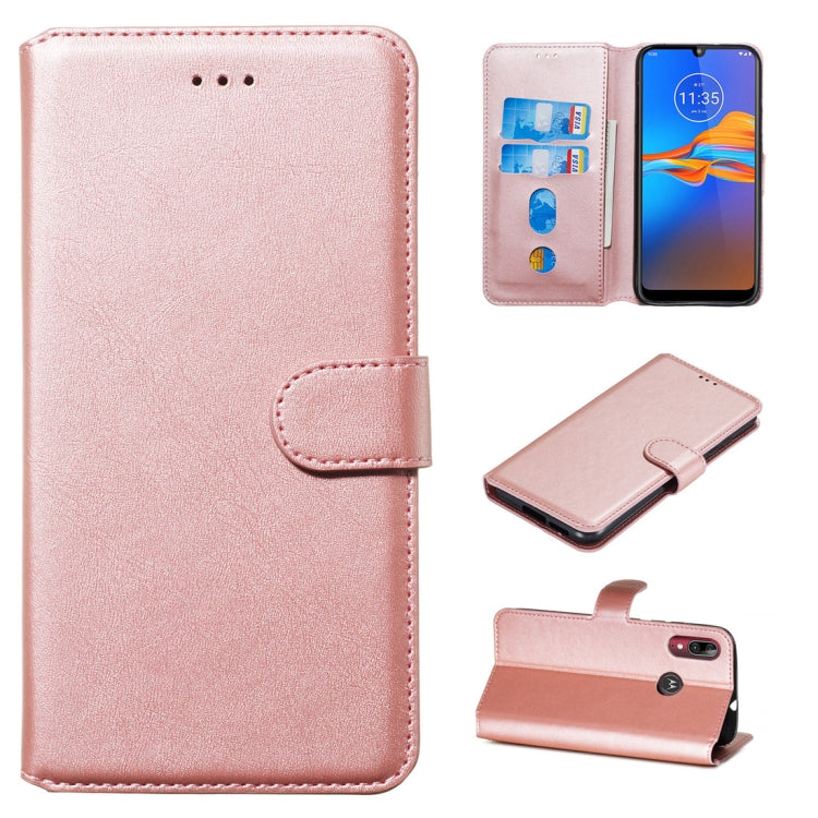 Classic Calf Texture Horizontal Flip PU Leather Case, with Holder & Card Slots & Wallet, For LG K40S, For Motorola Moto E6, For Motorola MOTO G8 / P40 Power / One Action, For Motorola Moto E6 Play, For Motorola Moto E6 Plus, For LG K30 (2019)