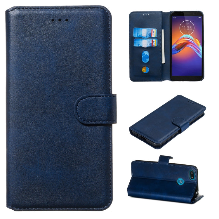 Classic Calf Texture Horizontal Flip PU Leather Case, with Holder & Card Slots & Wallet, For LG K40S, For Motorola Moto E6, For Motorola MOTO G8 / P40 Power / One Action, For Motorola Moto E6 Play, For Motorola Moto E6 Plus, For LG K30 (2019)