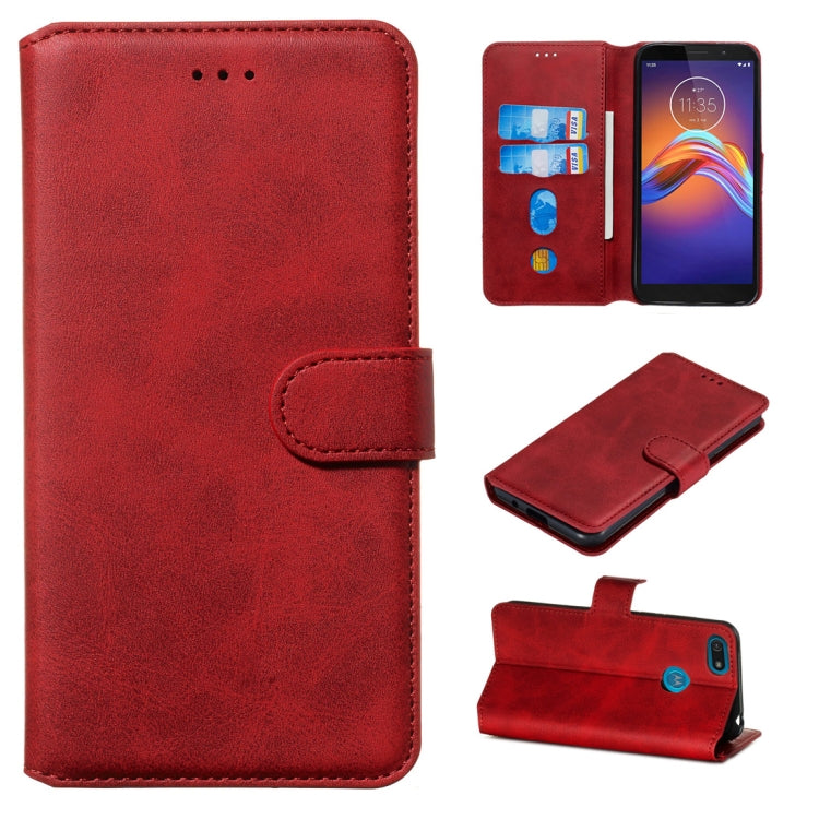 Classic Calf Texture Horizontal Flip PU Leather Case, with Holder & Card Slots & Wallet, For LG K40S, For Motorola Moto E6, For Motorola MOTO G8 / P40 Power / One Action, For Motorola Moto E6 Play, For Motorola Moto E6 Plus, For LG K30 (2019)