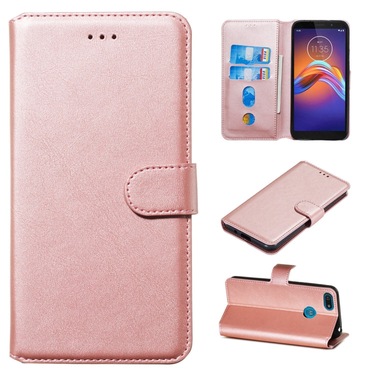 Classic Calf Texture Horizontal Flip PU Leather Case, with Holder & Card Slots & Wallet, For LG K40S, For Motorola Moto E6, For Motorola MOTO G8 / P40 Power / One Action, For Motorola Moto E6 Play, For Motorola Moto E6 Plus, For LG K30 (2019)