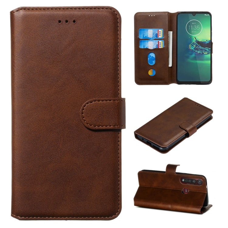 Classic Calf Texture Horizontal Flip PU Leather Case, with Holder & Card Slots & Wallet, For Motorola Moto G8 Plus, For Motorola Moto G8 Play / One Macro, For LG K20 (2019), For LG W30, For LG W10, For Nokia 6.2 / Nokia 7.2