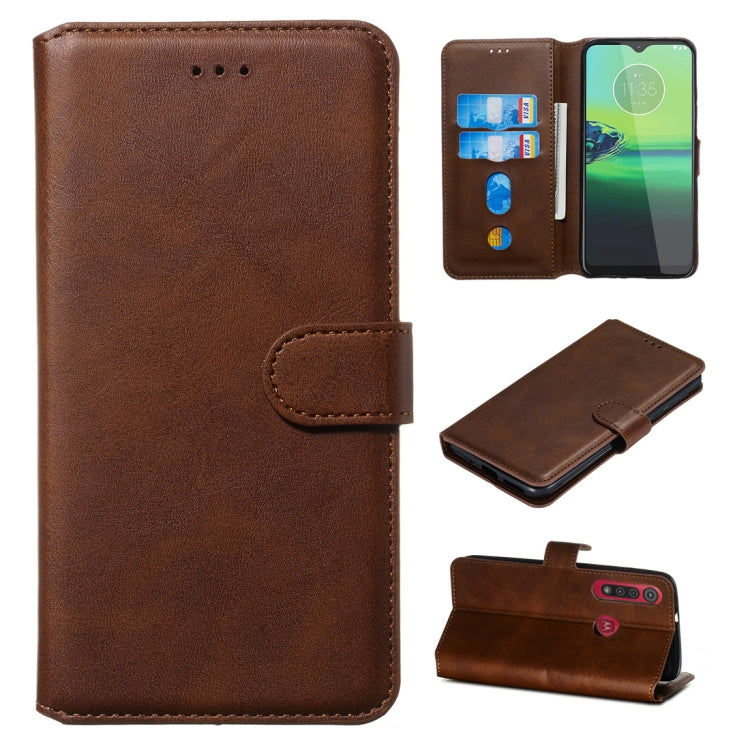 Classic Calf Texture Horizontal Flip PU Leather Case, with Holder & Card Slots & Wallet, For Motorola Moto G8 Plus, For Motorola Moto G8 Play / One Macro, For LG K20 (2019), For LG W30, For LG W10, For Nokia 6.2 / Nokia 7.2