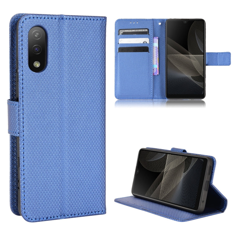 Diamond Texture Leather Phone Case, For Nokia C30, For Ulefone Note 12P, For Ulefone Note 13P, For Oukitel C22, For Sony Xperia ACE  II / SO-41B, For Sony Xperia Pro-1