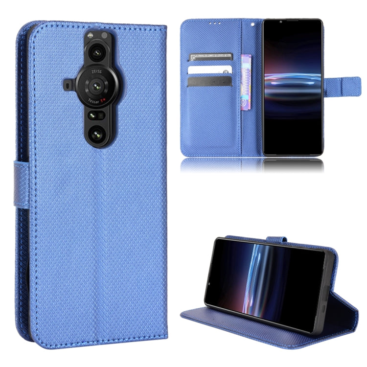 Diamond Texture Leather Phone Case, For Nokia C30, For Ulefone Note 12P, For Ulefone Note 13P, For Oukitel C22, For Sony Xperia ACE  II / SO-41B, For Sony Xperia Pro-1