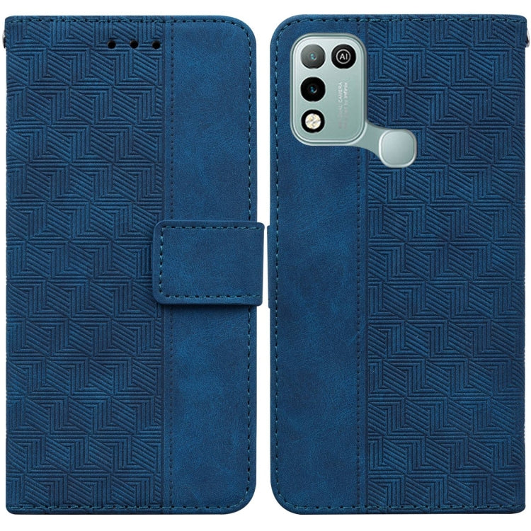 Geometric Embossed Leather Phone Case, For Infinix Hot 8 X650 CC7, For Infinix Hot 9 X655C / Note 7 Lite, For Infinix Hot 10 Play / Smart 5 India, For Infinix Hot 10s / Hot 10T, For Infinix Note 7 X690