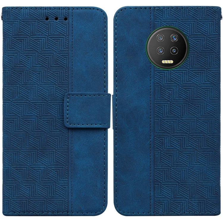 Geometric Embossed Leather Phone Case, For Infinix Hot 8 X650 CC7, For Infinix Hot 9 X655C / Note 7 Lite, For Infinix Hot 10 Play / Smart 5 India, For Infinix Hot 10s / Hot 10T, For Infinix Note 7 X690