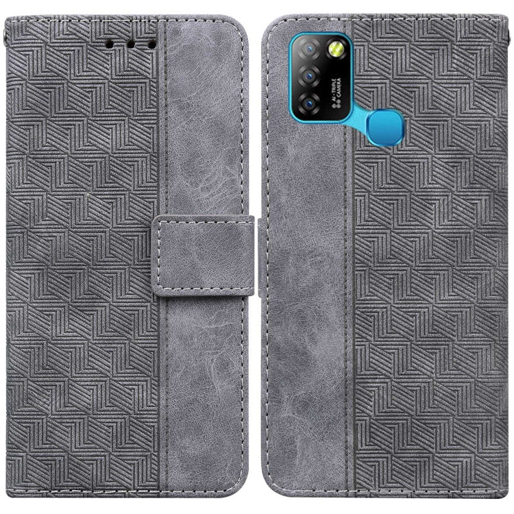 Geometric Embossed Leather Phone Case, For Infinix Smart 5 X657 / Hot 10 Lite, For Infinix Smart HD 2021 X612, For Infinix Zero 8 X687, For LG K41S / K51S, For LG K61