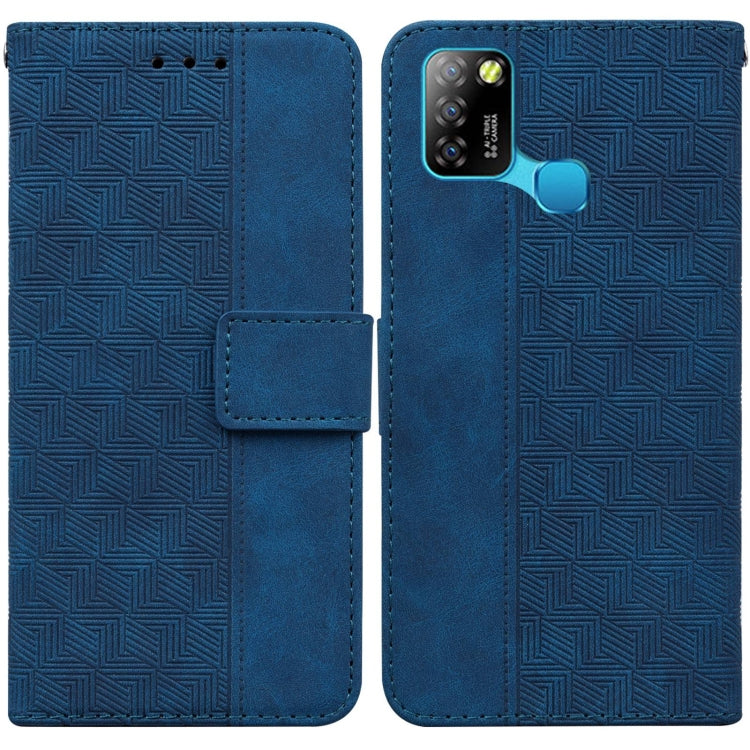 Geometric Embossed Leather Phone Case, For Infinix Smart 5 X657 / Hot 10 Lite, For Infinix Smart HD 2021 X612, For Infinix Zero 8 X687, For LG K41S / K51S, For LG K61