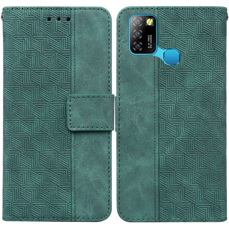 Geometric Embossed Leather Phone Case, For Infinix Smart 5 X657 / Hot 10 Lite, For Infinix Smart HD 2021 X612, For Infinix Zero 8 X687, For LG K41S / K51S, For LG K61