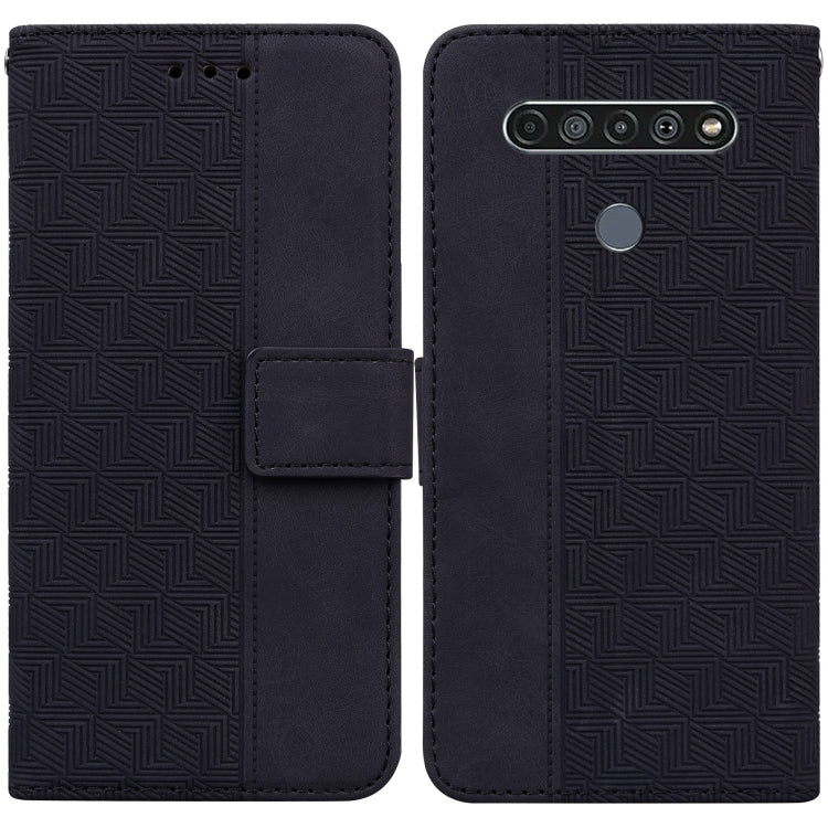 Geometric Embossed Leather Phone Case, For Infinix Smart 5 X657 / Hot 10 Lite, For Infinix Smart HD 2021 X612, For Infinix Zero 8 X687, For LG K41S / K51S, For LG K61