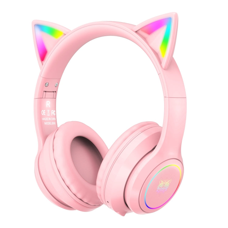 ONIKUMA B90 RGB Lighting Wireless Bluetooth Headphone, B90