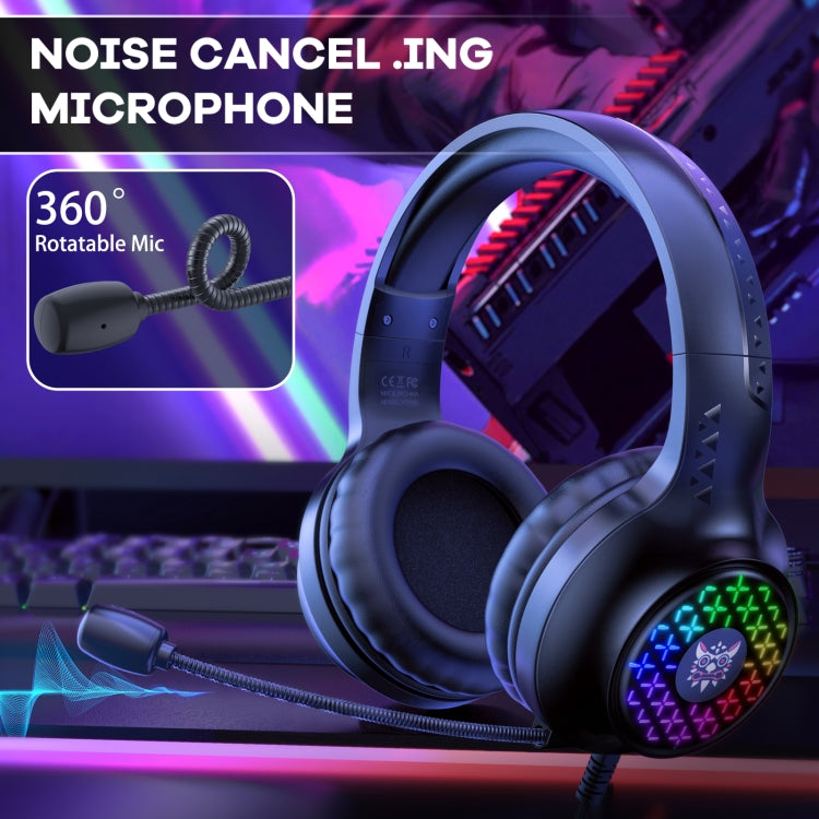 ONIKUMA X7 Pro USB + 3.5mm RGB Lighting Gaming Wired Headset, X7 Pro