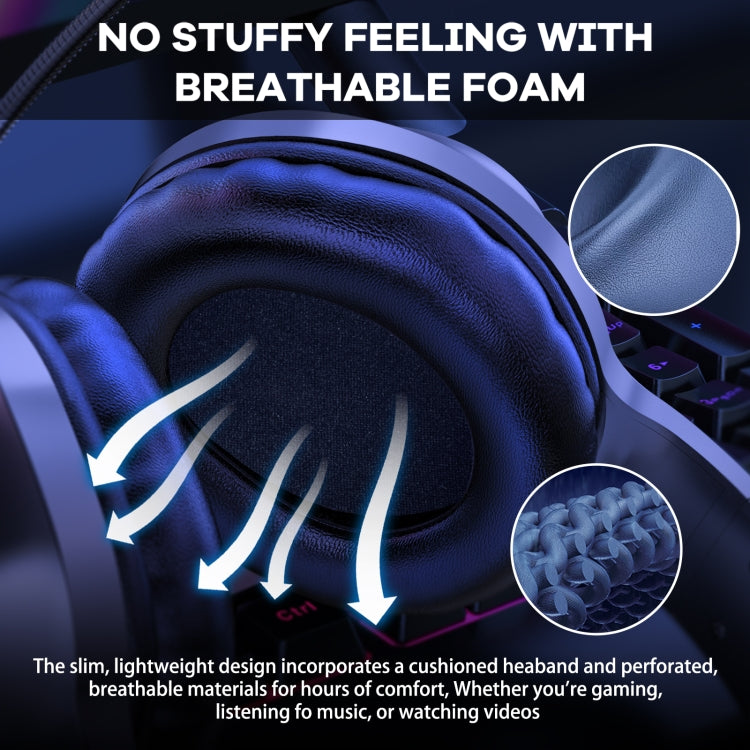 ONIKUMA X7 Pro USB + 3.5mm RGB Lighting Gaming Wired Headset, X7 Pro