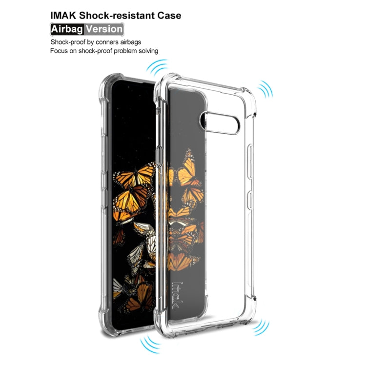 IMAK All-inclusive Shockproof Airbag TPU Case with Screen Protector, For LG G8X ThinQ / V50S ThinQ 5G, For LG K30 2019 / X2 2019, For LG Q60, For OPPO Realme X2 Pro / Reno Ace, For Xiaomi Redmi 8, For Xiaomi Redmi 8A, For Galaxy A51