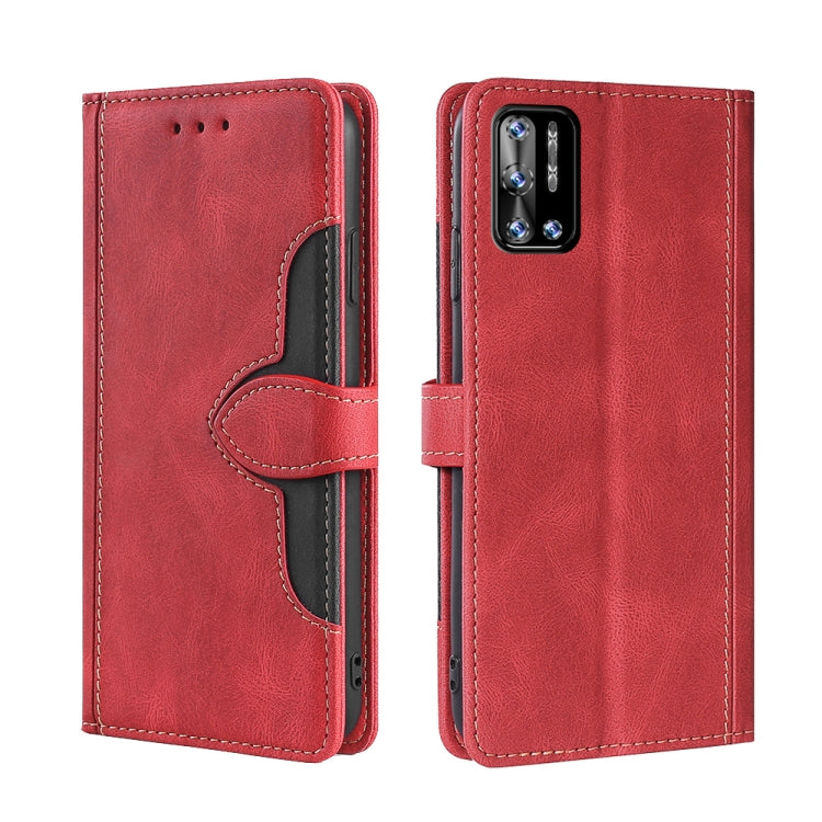 Skin Feel Straw Hat Magnetic Buckle Leather Phone Case, For Doogee N40 Pro, For Doogee X95, For Doogee X96 Pro