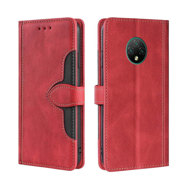 Skin Feel Straw Hat Magnetic Buckle Leather Phone Case, For Doogee N40 Pro, For Doogee X95, For Doogee X96 Pro