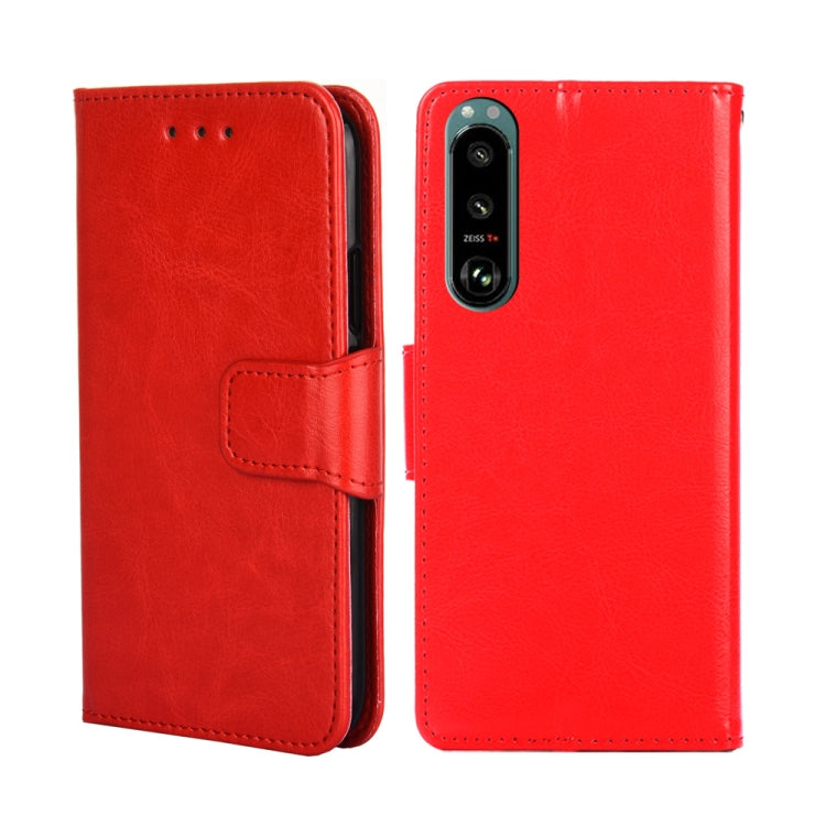 Crystal Texture Leather Phone Case, For Sony Xperia 5 III, For Sony Xperia 10 III, For Sony Xperia ACE II, For Sony Xperia Pro-I