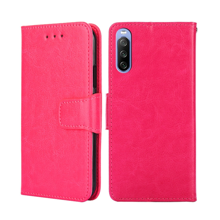 Crystal Texture Leather Phone Case, For Sony Xperia 5 III, For Sony Xperia 10 III, For Sony Xperia ACE II, For Sony Xperia Pro-I