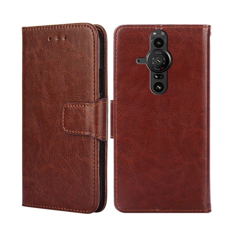 Crystal Texture Leather Phone Case, For Sony Xperia 5 III, For Sony Xperia 10 III, For Sony Xperia ACE II, For Sony Xperia Pro-I