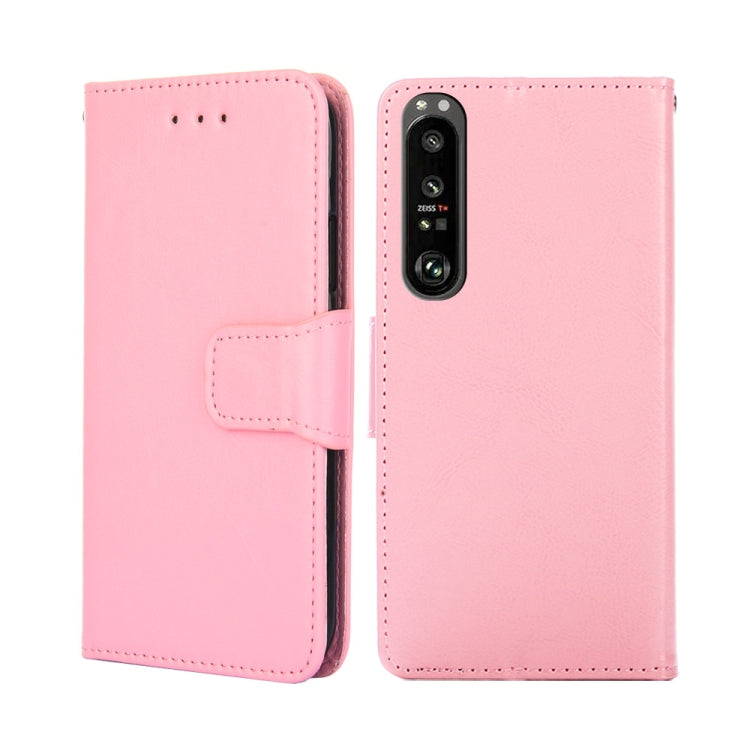 Crystal Texture Leather Phone Case, For Sony Xperia 1 III, For OnePlus 9RT 5G, For OnePlus Nord N20 5G